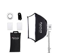 Aputure Light Box 4545 Boîte à lumière carrée Bowen avec Grille de Diffusion Frontale pour Photographie vidéo Compatible avec Amaran COB 60 Series Amaran 100 Amaran 200 Series LED vidéo lumière