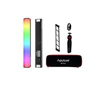 Aputure MT Pro RGB Bâton de Baguette Lumineuse,Bi-Color 2000K -10000K 7.5W Sortie Pixel-Mappable RGBWW Mini Tube LED Prise en Charge de l'application Sidus Link/contrôle DMX/RDM (30 cm)