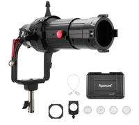 Aputure Spotlight Mount II Kit d'objectif 19°, modificateur d'objectif de Projection ellipsoïdale pour lumières LED ProLock et Bowens Mount jusqu'à 800 W