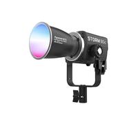 Aputure Storm 80c RGBACL Lampe vidéo LED, 80 W, Portable, avec CCT 1800-20000 K, étanche IP65, Plusieurs Modes d'intensité, Support V-Mount, contrôle Sidus Link APP