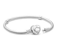 APUUESN Moments Me Série Bracelet à breloques en argent sterling avec logo gravé, longueurs