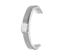 APVMFMKLTG Bracelet milanais en or, 8mm, 10mm, 12mm, 14mm, 16mm, 18mm, accessoires universels for Bracelet de montre en métal en acier inoxydable(A-Silver,6mm)