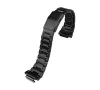 APVMFMKLTG Chaîne En Acier Inoxydable Adaptée For Casio Adaptée For Bracelet De Montre G-SHOCK Adaptée For GM-5600/DW5600/5610/GM-2100 GA2100 DW-5600 Bracelet De Montre Modifié De 16 Mm(Black strap,56