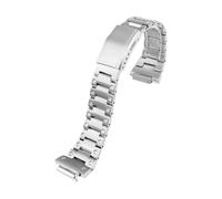 APVMFMKLTG Chaîne En Acier Inoxydable Adaptée For Casio Adaptée For Bracelet De Montre G-SHOCK Adaptée For GM-5600/DW5600/5610/GM-2100 GA2100 DW-5600 Bracelet De Montre Modifié De 16 Mm(Silver strap,5