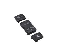 APVMFMKLTG Interrupteur antidérapant ESP Sport ECO Pro, Boutons, capteur Radar, clé for BMW Série 1, 2, 3, 4 F20, F21, F22, F23, F30, F31, F34, F35, F32, F36(Black 3PCS Set)