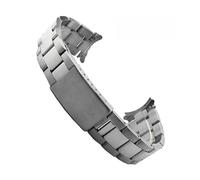 APVMFMKLTG Sangles d'extrémité incurvées 13mm 17mm 18mm 19mm 20mm 21mm bracelet de montre en acier inoxydable solide bracelet de poignet universel adapté for Seiko adapté for montre Rolex(Medium light