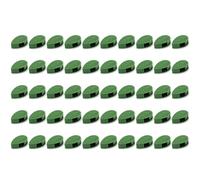 APVPOPOKGM Lot de 50 Clips Invisibles for Fixation Murale de Plantes grimpantes, Support de Vigne en rotin, Boucle Fixe, Clips for Feuilles, Support de Traction, Outils de Jardinage Clips Tomates