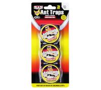 APXEL Anti-Fourmis Séduction, 3 Boîtes Anti-Fourmis Maison Approche et Evitement, Piège à Fourmi en Intérieur & Extérieur, Prêt À l'emploi, Non Toxique Inodore (A)