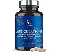 Apyforme - Articulations - Anti Douleurs et Confort Articulaire - Glucosamine Chondroitine MSM, Boswellia Serrata, Harpagophytum - 60 Gél - Fabriqué en France