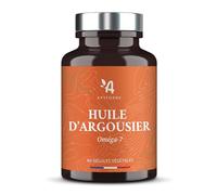 Apyforme - Huile d'Argousier Bio Omegia - Titrée à plus de 30% en Oméga 7 - Hydrate les Muqueuses et la Peau - 60 Gélules