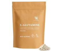 Apyforme - L-Glutamine en Poudre - Bio-fermentation Végétale 100% Pure - 2000 mg par Dose - Récupération Musculaire et Confort Digestif - Sans Arôme - 30 Jours
