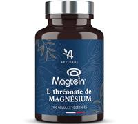 Apyforme Magnésium L-Thréonate Mémoire Concentration & Sommeil | Magtein 2000mg, Formule Brevetée Haute Absorption Cerveau, Nootropique Puissant, 120 Gélules Végétales, Fabriqué en France