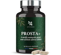 Apyforme Prost Prostate et Confort Urinaire Nuits Paisibles 5 Actifs | Palmier Naim, Pygeum Africanum, Zinc, 60 Gélules, Fabriqué en France
