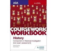 AQA A-level History Coursework Workbook: Component 3 Historical investigation (non-exam assessment) (Aqa a Level History Workbook) - [Version Originale] Inconnu (Auteur)