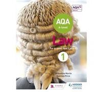 Aqa Alevel Law For Year 1As Jacqueline Martin, Nicholas Price (Auteur)