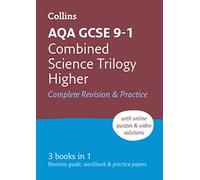 Collins – AQA GCSE 9-1 Combined Science Higher – Tout-en-un Révision complète – Broché
