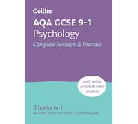 AQA GCSE 91 Psychology Complete Revision and Practice - Collins GCSE - HarperCollins Publishers - Livre en Anglais - Paperback Collins GCSECollins GCSE (Auteur)