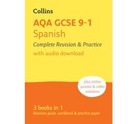Aqa GCSE 9-1 Spanish Complete Revision and Practice: Ideal for Home Learning, 2026 Exam