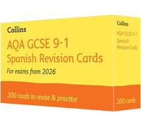 AQA GCSE 9-1 Spanish Vocabulary Revision Cards: Ideal for the 2026 and 2027 Exams