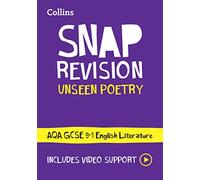 AQA Unseen Poetry Anthology Revision Guide by Collins GCSE Paperback Book Collins GCSE (Auteur)