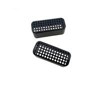 AQABA Couvercle de Grille de sortie de conduit de climatiseur de sol, chauffage de siège AC for Ford Explorer ST 2020 2021, accessoires de style de voiture Grille de conduit de plancher de siège