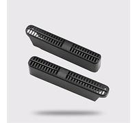 AQABA Couvercle de sortie d'air sous le siège, 2 pièces, couverture de conduit d'air de chauffage A/C de voiture, Grille de couverture de climatiseur de sol automobile for Buick GL6 2018 Grille de con