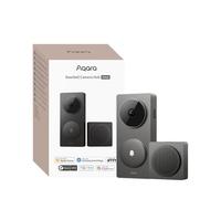 Aqara 2K Sonnette Video Hub G410 avec Carillon Gris, HomeKit Secure Video | Hub Matter Intégré, Wi-FI 2,4G/5GHz, Zigbee et Thread, 4:3, sans Fil/Filaire, Compatible avec Alexa, Google, Home Assistant