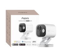 Aqara 4MP Caméra Hub G5 Pro WiFi Blanc, HomeKit Secure Video,2,4/5 Ghz WiFi | Routeur de Bordure Thread, Camera Exterieur, Vision Nocturne en Couleurs, AI Détection,Thread/Zigbee,Compatible Alexa, Google