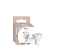 Aqara Ampoule LED T2 (GU10, RGB CCT), Thread/Zigbee, Blanc Dimmable, 2000K-9000K, Changement de couleur RGB avec 16 millions de Couleurs, Equivalent 30W, Matter, Compatible HomeKit, Alexa, Google Home