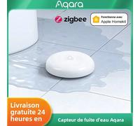 Aqara capteur de fuite d'eau ZigBee détecteur d'immersion d'eau alarme sécurité capteur de trempage Assistant à domicile pour Xiaomi Mi Home Homekit 4PCs