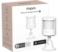Aqara Capteur de mouvement et de lumière P2, Matter, Thread, Bluetooth 5.0, 0-1500 Lux, fonctionne sur piles