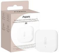 Aqara Capteur de température et capteur d'humidité de l'air TH-S02D blanc Apple HomeKit, Alexa, Go