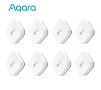 Aqara-Capteur intelligent de température,de pression atmosphérique et d'humidité,WSDCGQ11LM,contrôle intelligent,fonctionne avec Aqara airies ata home Andrea k - Type 8pcs