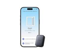 Aqara Capteur Multi-État P100, Thread/Zigbee,Capteur de Porte/Fenêtre ou de Vibration,Surveillance Ouverture/Fermeture ou d'objet, Compatible Apple Home,Home Assistant, Alexa, Google Home,Gris