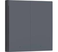 Aqara Commutateur mural sans fil WS-EUK04-G gris Apple HomeKit, Alexa, Google Home