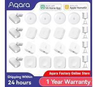 Aqara fenêtre porte température humidité corps humain mouvement eau immersion ZigBee capteur de vibrations interrupteur maison intelligente pour HomeKit 3 Pc Wireless switch