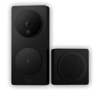 Aqara Sonnette vidéo intelligente G4 (SVD-C03) 1080p Wi‑Fi Reconnaissance faciale Noir