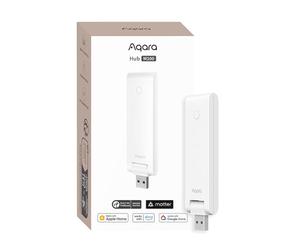Aqara Hub Intelligent M100, Contrôleur Matter, Routeur de Bordure Thread | Aqara Hub Zigbee/Thread, Wi-FI 6, Compatible avec Alexa, HomeKit, Google Home, IFTTT, Home Assistant
