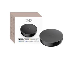 Aqara Hub M200, Contrôleur Matter, Routeur de Bordure Thread, Compatible Aqara Zigbee, Bluetooth, Wi-FI, PoE et IR, Prise en Charge Alexa, Apple HomeKit, Home Assistant, SmartThings, Google Home