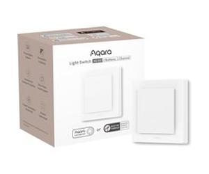 AQARA Interrupteur mural H2 EU (2 boutons, 1 canal)