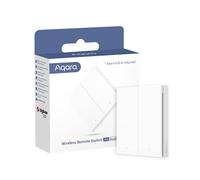 RECONDITIONNE-XIAOMI AQARA - Interrupteur mural double sans fil H1 ZigBee 3.0 - WRS-R02