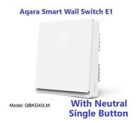 Aqara-Joli mural intelligent sans fil,avec bouton-poussoir,pour maison connectée Xiaomi Mi Home,3.0 - Type With Neutral 1 key