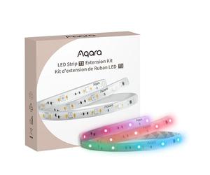 Aqara Kit d'extension de Ruban LED T1(1 Pack),Nécessite Ruban LED T1 Aqara | Extension de Lumière LED RGB + IC de 1M, 16 millions de couleurs/Blanc Accordable/Effets de Dégradé