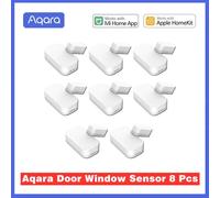 Aqara-Mini capteur de porte et fenêtre Zigbee,connexion sans fil,fonctionne avec Mi Home,Xiaomi Smart Home - Type 8 pcs