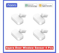 Aqara-Mini capteur de porte et fenêtre Zigbee,connexion sans fil,fonctionne avec Mi Home,Xiaomi Smart Home - Type 4 pcs