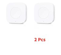 Aqara-Mini Interrupteur À Clé Sans Fil Intelligent,Connexion Zigbee,Télécommande,Bouton De Commande À Une Clé,Sécurité À Domicile Ata Home Kit - Type 2 Pcs