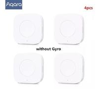 Aqara-Mini interrupteur sans fil,connexion Zigbee,polyvalent,bouton de commande à 3 voies pour les maisons intelligentes,compatible avec les appareils Mi Home - Type 4pcs