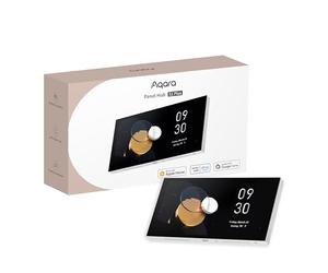 Aqara Panneau Hub S1 Plus avec Neutral, Écran Tactile intègre Hub Zigbee, 2 Interrupteurs Électriques et 6 Interrupteurs sans Fil, Wi-FI 2,4/5 GHz, Matter Bridge, Compatible Apple Home, Alexa, Google