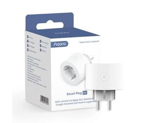 Aqara Prise Intelligente, NÉCESSITE Aqara HUB, Zigbee 3.0, Programmation | Mode Minuteur et Contrôle Vocal, Surveillance de l énergie, Fonctionne avec HomeKit, Alexa, Google Assistant, SmartThing