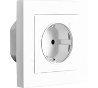 Aqara Wall Prise de Courant H2 Eu, Smarte Encastrée, Zigbee Router, Mat, Mesure